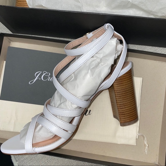J. Crew Stella Strappy Block-Heel Sandals NWT - Picture 3 of 8